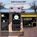 Акумулятор LiFePO4 GoKWh 12,8V 340Ah з Bluetooth 5.0 та BMS для резервного живлення будинку, інвертора, ДБЖ