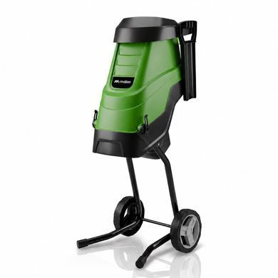 Садовий подрібнювач електричний MalTec 114282 Master Shred 3600W ножовий для гілок до 45 мм