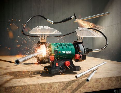 PARKSIDE Міні точильно-шліфувальний верстат та гравер 2в1 PDFW 120 A2, 120 Вт