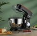 Металлический миксер тестомес 9л Camic SM-1571N 1800Вт Black Red