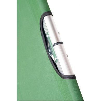 Розкладачка алюмінієва Lounger outdoor туристична, армійська green
