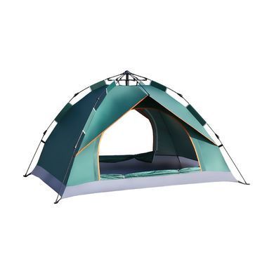 Палатка автоматическая 3-4 человека 210x150x120см водонепроницаемая 2 входа быстросборная кемпинговая