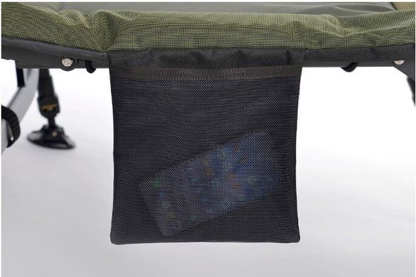 Раскладушка-кровать карповая для рыбалки Elektrostatyk, усиленная рама