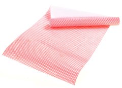 Декоративна самоклеюча тканину (30*100 див.) Crelando рожевий-білий L-8-290198_01