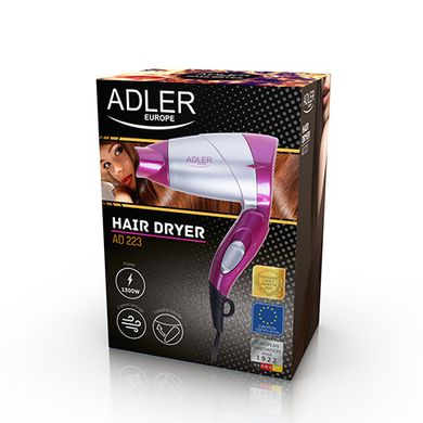 Фен для волосся Adler AD 223 pi 1300w