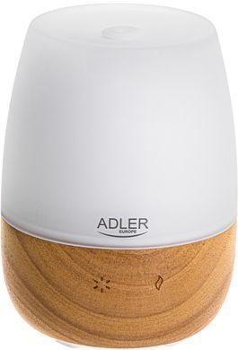 Ультразвуковий аромадифузор зволожувач Adler AD 7967, 3в1, 130 мл, підсвітка, таймер, для дому та офісу