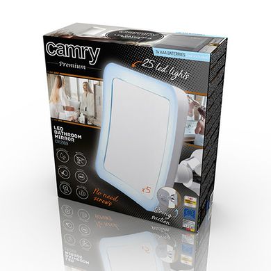 Дзеркало для ванної кімнати Camry CR 2169 LED