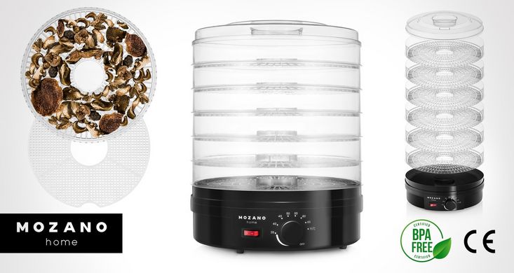 Сушилка, дегидратор Mozano Food Dehydrator 500 Вт