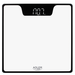 Весы для ванной комнаты max 180кг Adler AD 8174w - LED