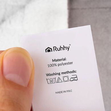 Двустороннее одеяло 150х200см светло-серое Ruhhy 26293