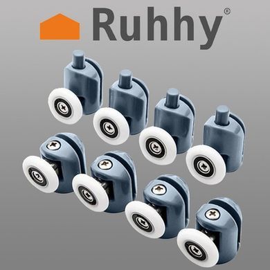 Набір роликів для душової кабіни Ruhhy 3305, 8 шт
