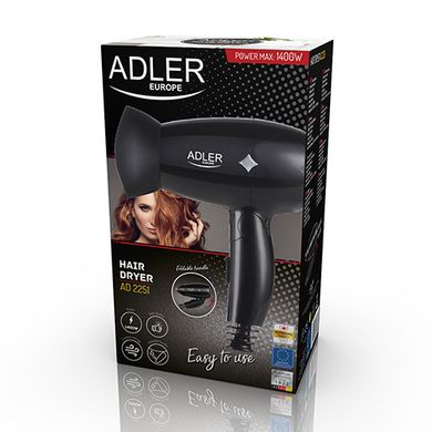 Фен для волосся Adler AD 2251 1400w