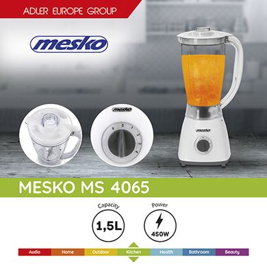Блендер Mesko MS 4065 емкость 1.5л