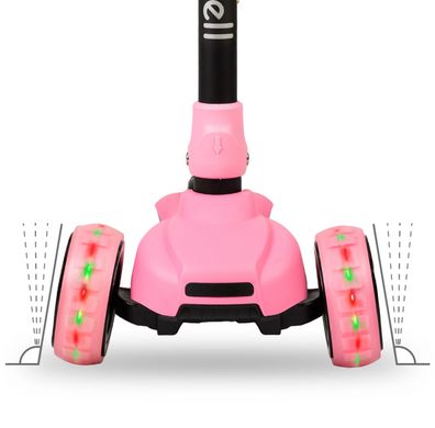 Самокат для балансировки детский JAX Pink складная регулируемая ручка