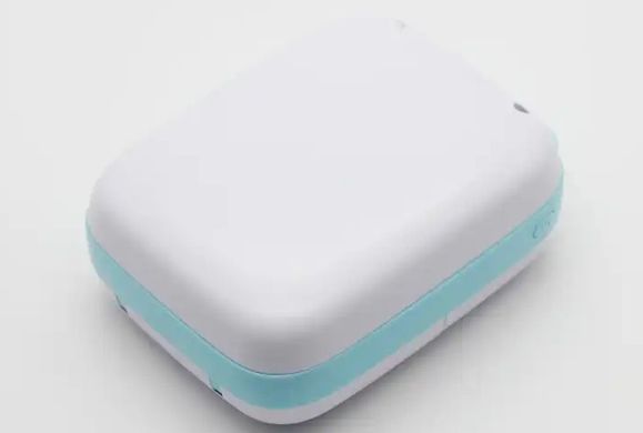 Портативний термопринтер Bambi Cat Mini printer Blue +5 рулонів термопаперу