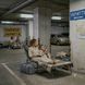 Раскладная кровать-раскладушка Relax Outdoor (190х60х30 см) с матрасом Oxford 600D серая, туристическая кемпинговая кровать до 150