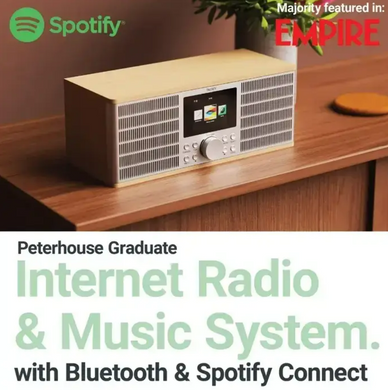 Інтернет-радіо Majority Peterhouse Graduate Radio з пультом