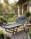 Портативная раскладная кровать Relax Outdoor 180х60х30 см, до 120 кг, 5 положений