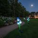 Садовий світильник SunLamp на сонячній батареї &mdash; тюльпан синій LED, 2 шт., декор саду