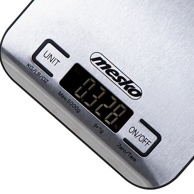 Весы кухонные Mesko MS 3169 black max 5кг