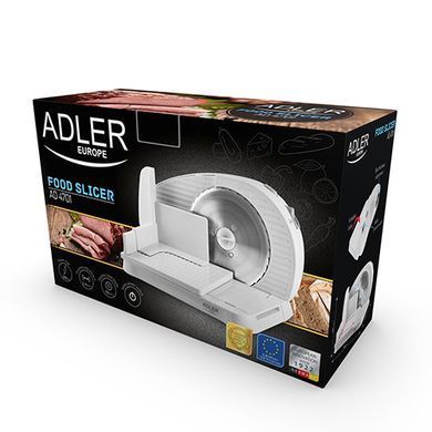 Ломтерезка слайсер Adler AD 4701, мощность 200Вт