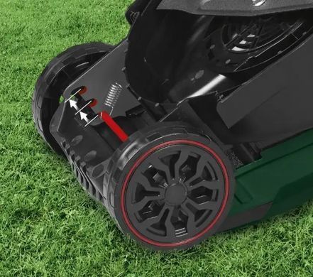 Газонокосилка электрическая Parkside PRM 1200 A1 1200Вт колесная для газона ширина 30 см