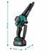 Аккумуляторная цепная мини-пила Tokachi Drakkar 35 2xACU, 6+8", 21V 3Ah, бесщеточный мотор, 35 м/с, регулировк