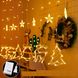 Гирлянда светодиодная штора бахрома Рождественская