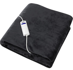 Электрическое одеяло DMS EHD-200 с подогревом XXL, 200x180 см, 160w, dark