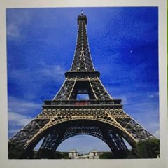 Мозаика алмазная 15х20 см 5D Eiffel Tower