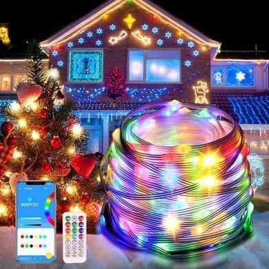 Розумна Smart гірлянда стрічка 100LED 10 метрів USB-пульт дистанційного керування ip65 додаток Sun Lamp