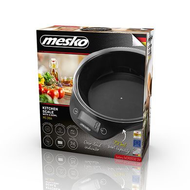 Весы кухонные с чашей Mesko MS 3164