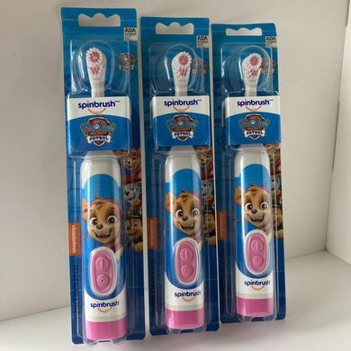 Електрична зубна щітка дитяча для дівчинки Paw Patrol Spinbrush