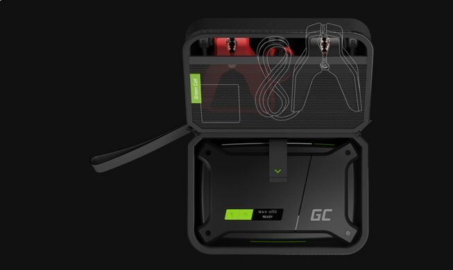 Пуско-зарядний пристрій / стартер / Powerbank Green Cell PowerBoost 2000А 60W