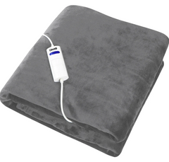 Электрическое одеяло DMS EHD-180 с подогревом очень мягкое, 180х130см, 160w, grey