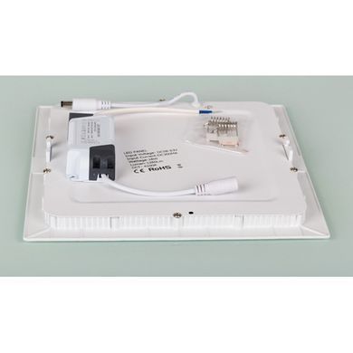 Светодиодная LED панель квадратная 18W, 4100K, 225х225мм