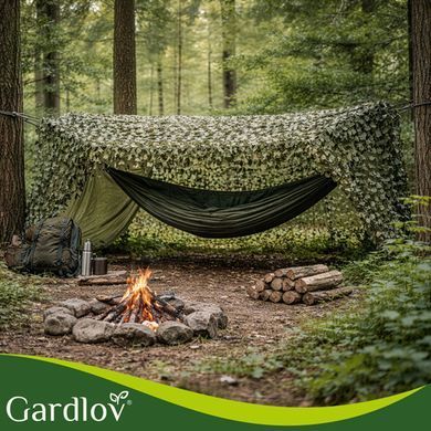 Камуфляжная маскирующая сеть 2x3 м Gardlov 27386