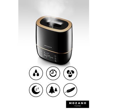 Увлажнитель воздуха Mozano Ultrasonic Air 5L с ароматерапией Black